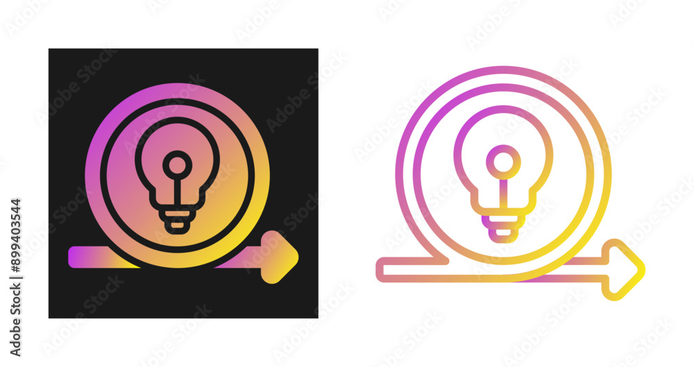 Wall mural Agile Analytics Vector Icon