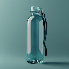 Blue Sports Bottle for Athletes