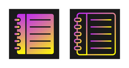 Textbook Vector Icon