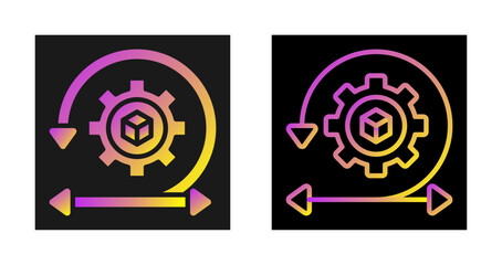 Iterative Design Vector Icon