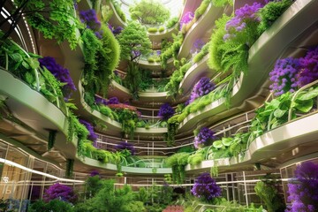 Obraz premium Vertical Garden Interior Design.