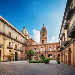 Obraz premium Palermo city, AI generated