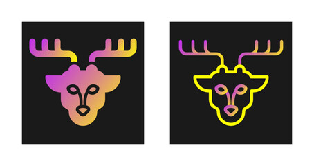 Deer Vector Icon
