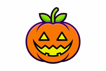 Spooky Vector Line Art Halloween Pumpkin Icons for Your Designs