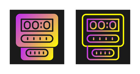 Electric Meter Vector Icon