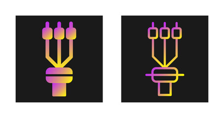 Cable Termination Sleeve Vector Icon