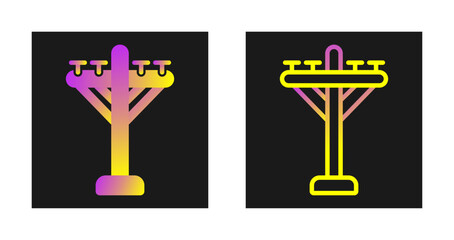 Electric Pole Vector Icon