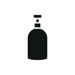 Liquid soap icon features clean lines and elegance, enhancing any digital concept.