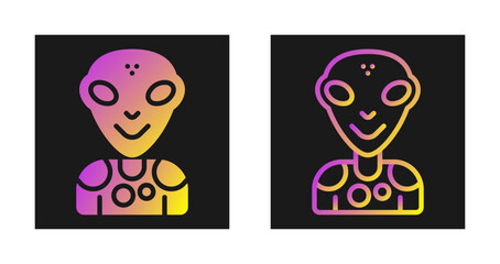 Alien Vector Icon