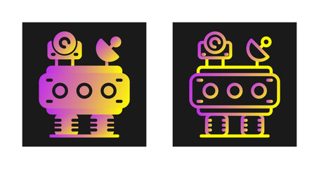 Moon Rover Vector Icon