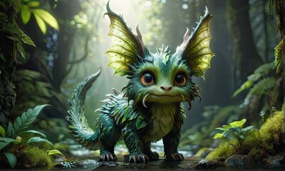 Colorful Fantasy Creature
