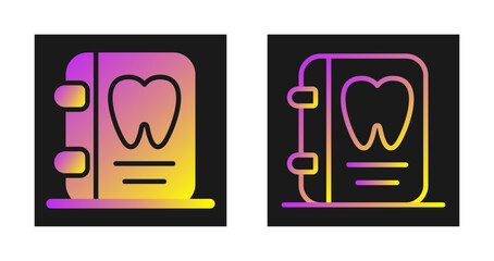 Textbook Vector Icon