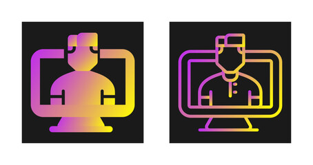 Computer Vector Icon