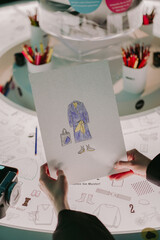 Fashion Design Skizze