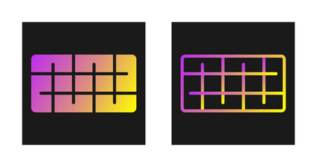 Grid Vector Icon