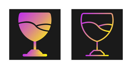 Wine Glass Vector Icon