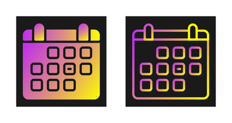 Schedule Vector Icon