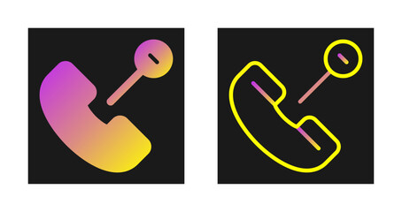 Phone Call Vector Icon