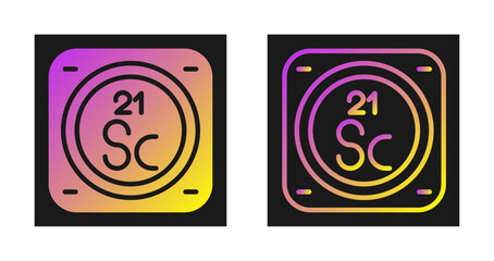 Chemical Element Vector Icon