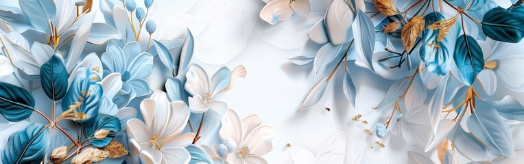 Colorful Watercolor Floral Arrangements Soft Style