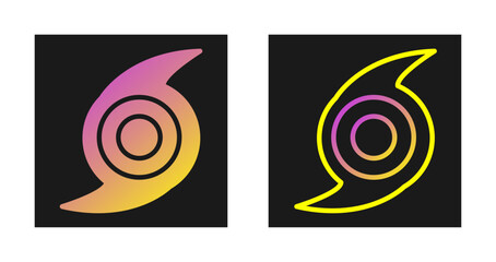 Hurricane Vector Icon
