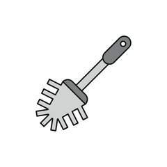 Toilet brushes icon vector design templates simple and modern