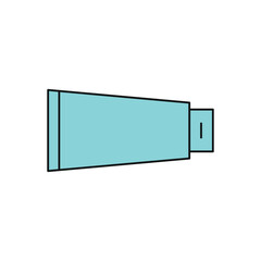 Tooth paste icon vector design templates simple and modern