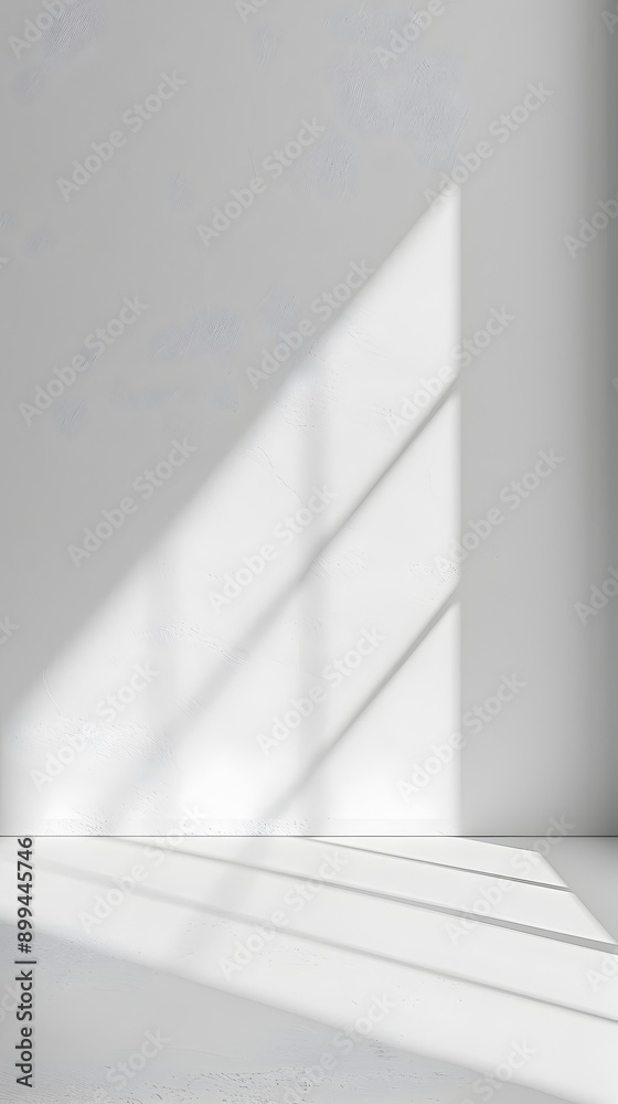 Wall mural seamless white backdrop for clean professional product presentation with even lighting and minimal c