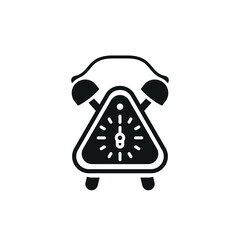 Alarm clock icon vector design templates simple and modern