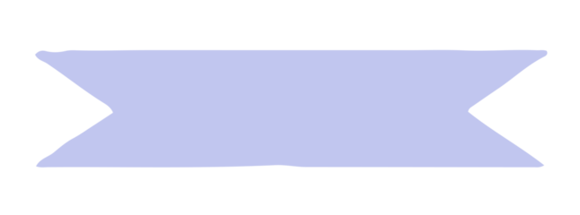 Abstract soft blue ribbon element