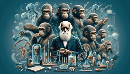 Charles Darwin's theory of evolution