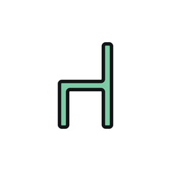 Chair icon vector design templates simple and modern