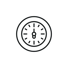 Clock icon vector design templates simple and modern