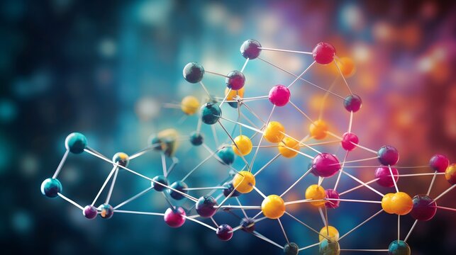 Detailed 3d model of dna helix structure with colorful molecule representation, showcasing genetic information and molecular biology concepts, ideal for scientific research, education, and biotechnolo