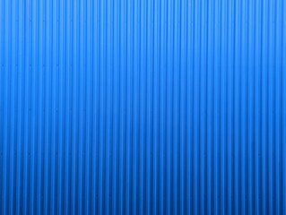Blue metal sheet background wall