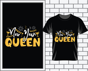 Hapyy New Year Best T Shirt Design