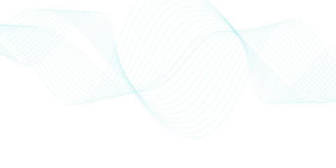 White wave curve lines banner background design. Abstract soft wave lines dynamic flowing blue light isolated background. Vector Illustration of the gray pattern of lines. stripes on white.