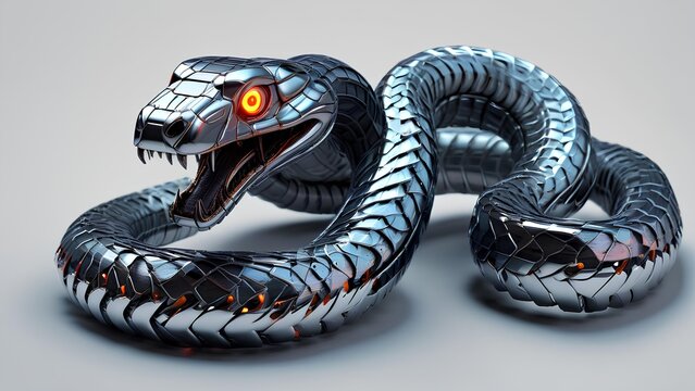 snake in the dark