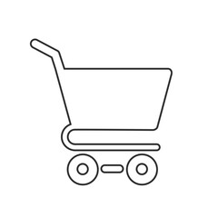 Shopping Cart Icon, flat design best vector icon