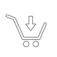 Shopping icon. Shopping cart icon. Vector