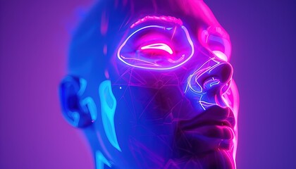 Abstract shape, 3d render 