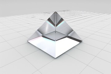 3d geometric pattern with blue and purple glass cubes, in the style of photogram, dark reflections, close-up shots, elongated shapes. Beautiful simple AI generated image in 4K, unique.