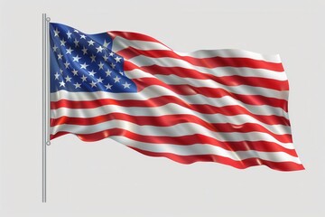 Obraz premium United States flag of the United States