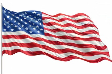 Obraz premium United States flag of the United States