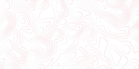 Lines Topographic contour lines vector map seamless pattern. Geographic mountain relief diagram line wave carve . Topo contour map design .Vector illustration, contour lines vector mapseamless pattern