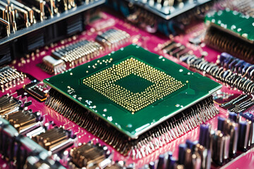 Obraz premium Inside a PC 1