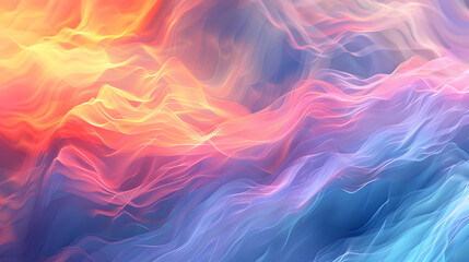 Obraz premium abstract background with colorful waves