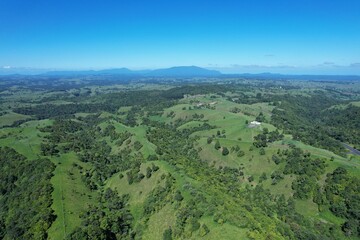 Obraz premium Aerial photo of Milla Milla area Queensland Australia