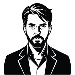 Business Man Avatar Vector Icon