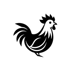 hen and chicken Vector